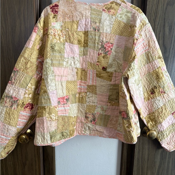 Patchwork Quilted Jacket - Picture 2 of 2